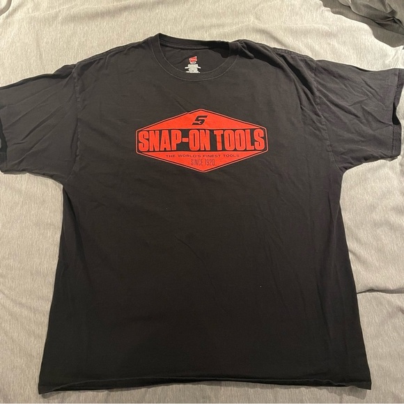 Snap on tools big logo black t shirt sz 2xl​ - Picture 1 of 2